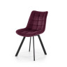 Стулья Стул кухонный Halmar K332 (бордовый)