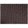 Обеденные группы Комплект мебели из иск. ротанга AM-196B/T196 Brown 4Pcs (4+1)