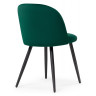 Стулья Gabi 1 dark green / black