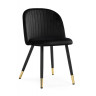 Стулья Gabi black / black / gold