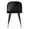 Стулья Gabi black / black / gold