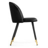 Стулья Gabi black / black / gold
