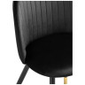 Стулья Gabi black / black / gold