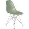 Стулья Набор 4 шт Стул обеденный DOBRIN DSR, ножки хром, цвет мятный (NX-G-09)