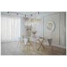 Стулья Solo white / gold