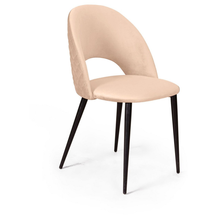 Стулья Стул Max ромб, бархат бежевый 5