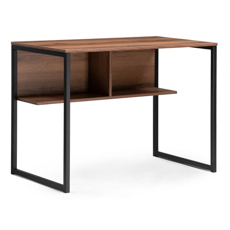 Компьютерные столы Клер Лофт дуб делано темный / черный матовый