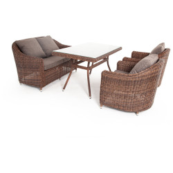 КОН ПАННА Садовая обеденная группа с диванами
