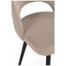 Стулья для гостиной Курбис бежевый (zd 210) / черный