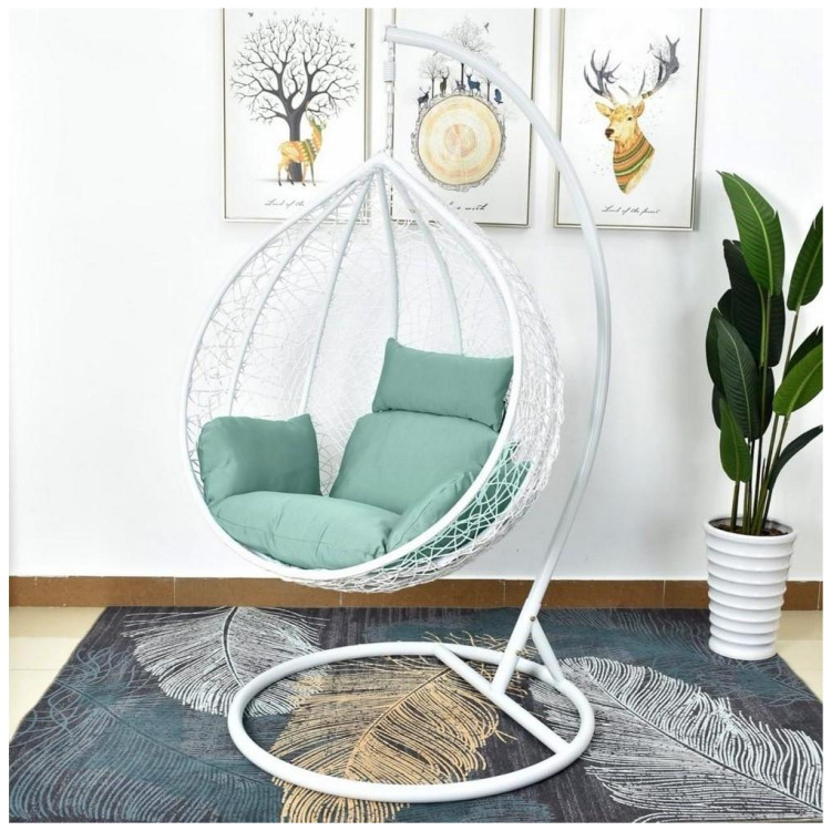 Подвесные кресла Подвесное кресло AFM-168A-L White/Green