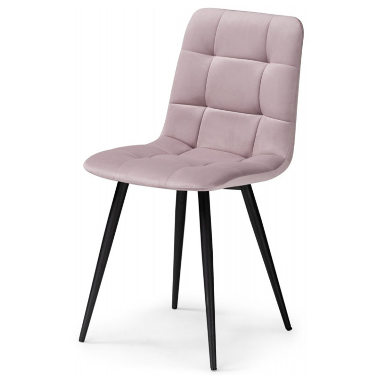 ЧИЛЛИ стул на металлическом каркасе с обивкой тканью велюр, цвет синий ЧИЛЛИ стул на металлическом каркасе с обивкой тканью велюр, цвет синий