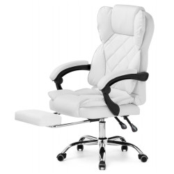 Дорогое кресло руководителя . KOLSON белый Кресло руководителя