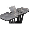 ЭУДЕС раздвижной обеденный стол с пластиковой столешницей на металлокаркасе, max длина 200 см 