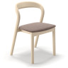 БИОНИК 1 стул с мягким сиденьем на каркасе из массива дерева