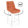 Барные стулья Челси 360 терракотовый (zd 432) / белый np