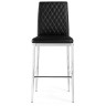 Барные стулья Teon black / chrome