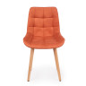 Деревянные стулья Челси 360 терракотовый (zd 432) / светлое дерево np