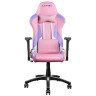 Премиальное игровое кресло KARNOX HERO Helel Edition, обивка экокожа, цвет розовый