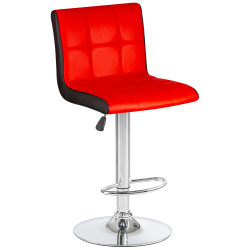 Полубарные стулья дешёвые. Стул барный DOBRIN CANDY, красно-чёрный Стул полубарный