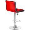Полубарные стулья Стул барный DOBRIN CANDY, красно-чёрный