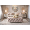 Import.categories_SIGNAL Пуф Signal HESTIA Velvet Bluvel 28 бежевый/серебряный 100/46/50