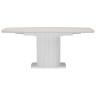 ФЕСТЕР 140 стол с керамической столешницей, цвет carmen light grey / белый каркас
