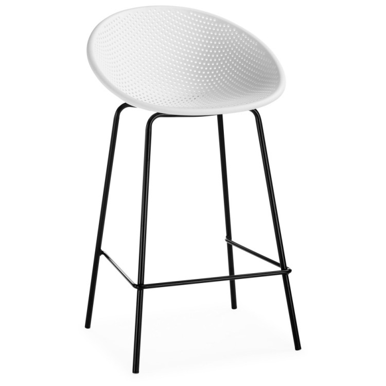 Барные стулья Zeta white  / black