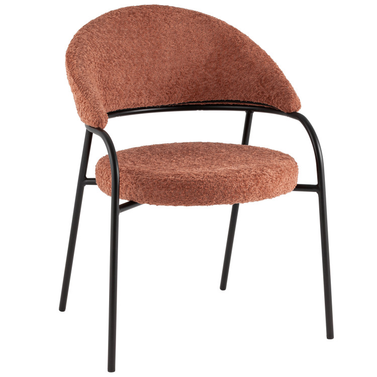 Стулья Стул Тилль букле коралловый