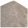 Керамические столы Стол RIVOLI 140 MATT LATTE STONE SOLID CERAMIC / TAUPE, ®DISAUR