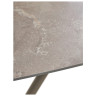 Керамические столы Стол RIVOLI 140 MATT LATTE STONE SOLID CERAMIC / TAUPE, ®DISAUR
