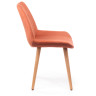 Деревянные стулья Седа 360 терракотовый (zd 432) / светлое дерево np