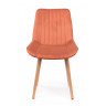 Деревянные стулья Седа 360 терракотовый (zd 432) / светлое дерево np