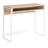 Письменные столы Лео Лофт дуб делано светлый / белый матовый