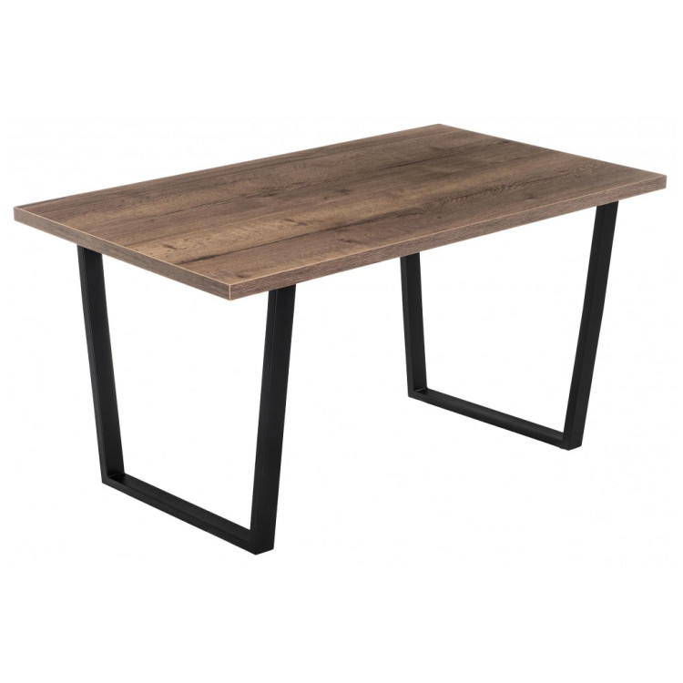 Деревянные столы Эльпатия 130 велингтон / черный матовый