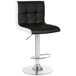 Полубарные стулья дешёвые. Стул барный DOBRIN CANDY, чёрно-белый Стул полубарный