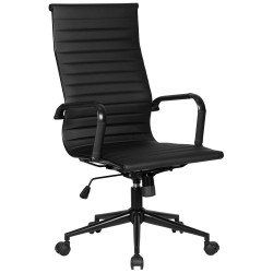 Недорогие кресла для руководителей. Офисное кресло для руководителей DOBRIN CLARK SIMPLE BLACK, чёрный Кресло руководителя