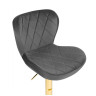 Полубарные стулья Porch dark gray / golden