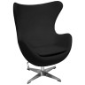 Кресло EGG CHAIR с обивкой искусственной кожей