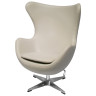 Кресло EGG CHAIR с обивкой искусственной кожей