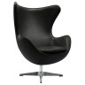 Кресло EGG CHAIR с обивкой искусственной кожей