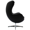 Кресло EGG CHAIR с обивкой искусственной кожей