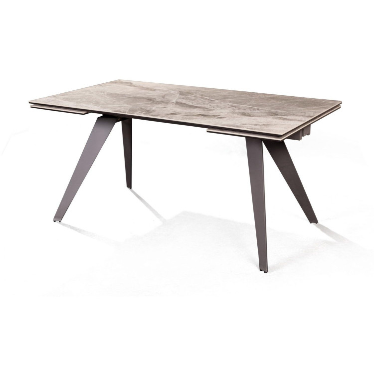 GRANT.CR раздвижной обеденный стол с керамической столешницей, max длина 240 см