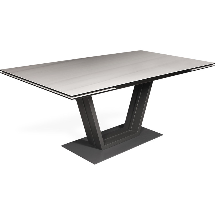 Раздвижной обеденный стол SEVERIN-180GR (260 см) с керамикой