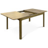 АПОЛЛО деревянный обеденный стол с раздвижной столешницей, max длина 181 см