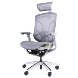 Премиум эргономичное кресло GT Chair Dvary X, серый