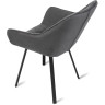 ТЕРА стул-кресло на металлических ножках, с различными вариантами обивки