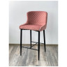 Барные стулья Полубарный стул ARTEMIS BLUVEL-52 PINK (H=65cm), велюр М-City