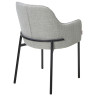 Стул-кресло Стул WILSON Daly-11 светло-серый, ткань / черный каркас, ®DISAUR