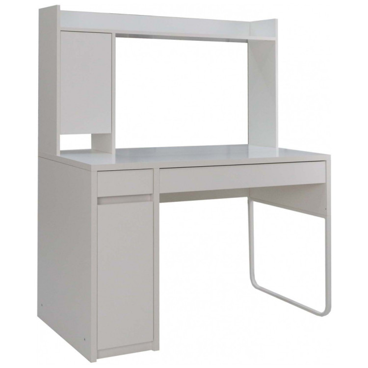 Компьютерные столы Сити-12 белый шелк