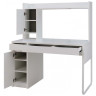 Компьютерные столы Сити-12 белый шелк